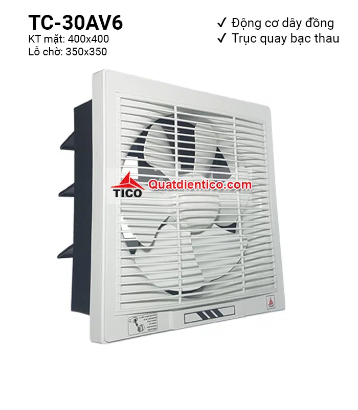 Quạt hút gió gắn tường Tico TC-30AV6