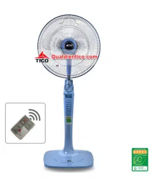 Quạt cây mini điều khiển từ xa MK-TC66-xanh