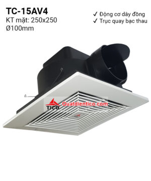 Quạt hút âm trần ống dẫn ngang TC-15AV4