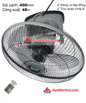 Quạt đảo trần điều khiển từ xa B400