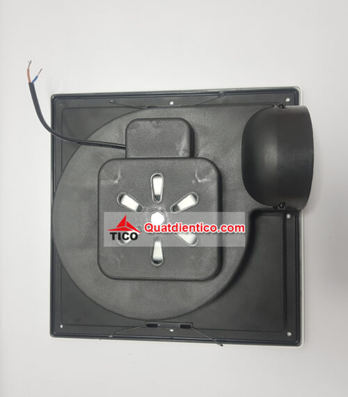 Mặt sau quạt hút âm trần TICO