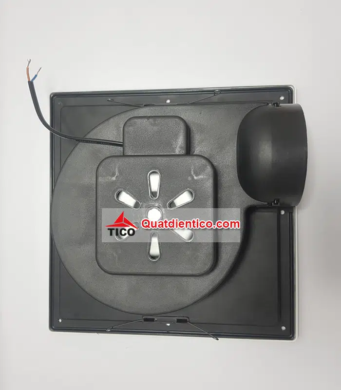 Mặt sau quạt hút âm trần TICO