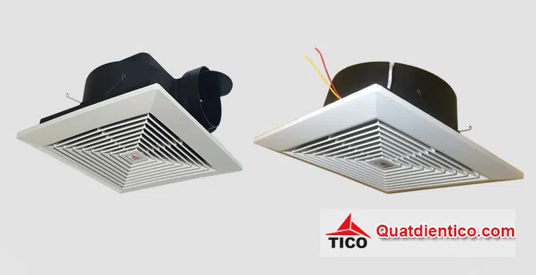 Quạt hút gió âm trần loại to, lưu lượng gió “khủng”