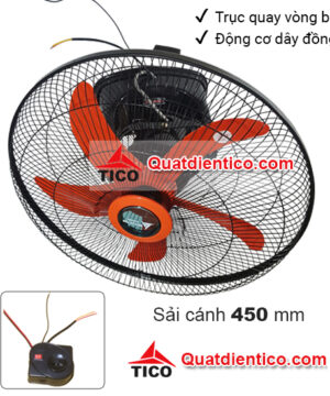 Quạt đảo trần quay 360 độ B500- công suất mạnh