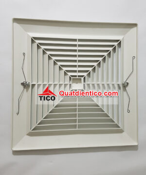 Mặt nạ quạt hút âm trần- mặt sau