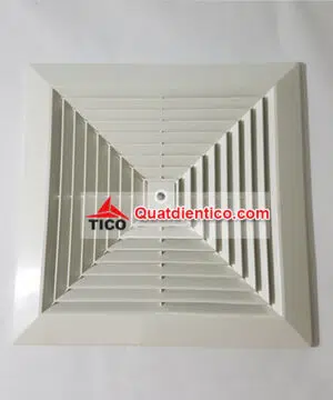 Mặt nạ quạt hút âm trần- mặt trước
