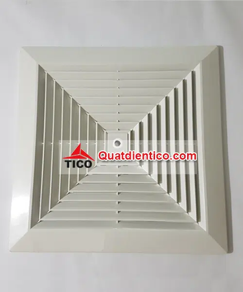Mặt nạ quạt hút âm trần- mặt trước
