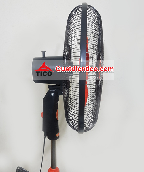 Mặt bên quạt cây đứng B500-5 cánh