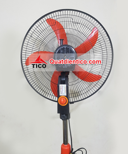 Mặt sau quạt cây đứng B500-5 cánh