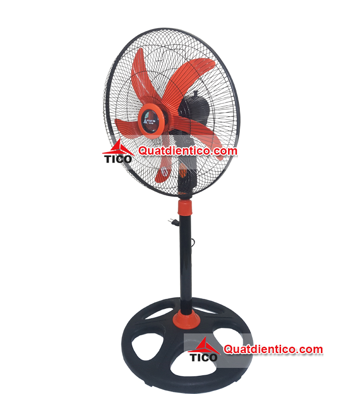 Quạt cây đứng B500-5 cánh, gió êm hơn Quạt điện TICO