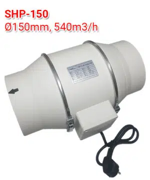 Quạt hút mùi nối ống phi 150