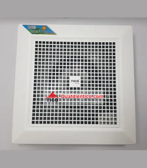 Mặt trước quạt hút âm trần Tico model Luxury