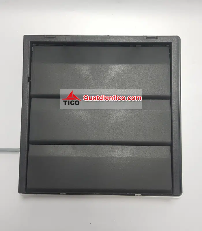 Mặt sau quạt thông gió gắn tường chạy vòng bi