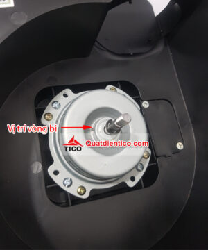 Vị trí vòng bi của quạt