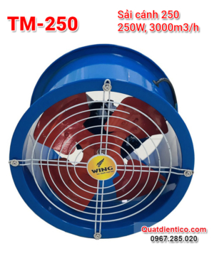 Quạt thông gió hiệu suất cao Wing TM-250