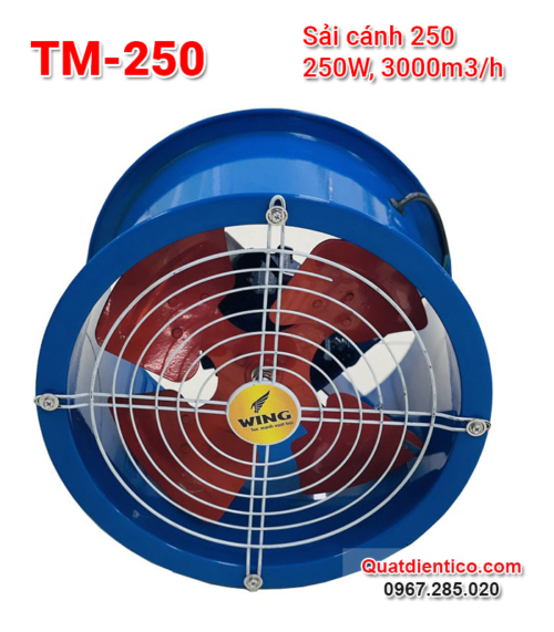 Quạt thông gió hiệu suất cao Wing TM-250