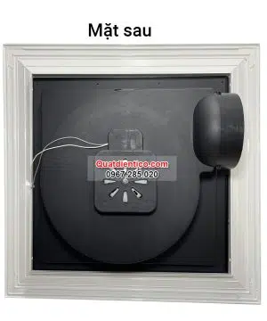 Quạt hút âm trần 600x600- mặt sau
