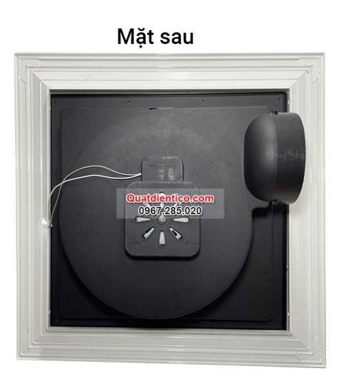 Quạt hút âm trần 600x600- mặt sau